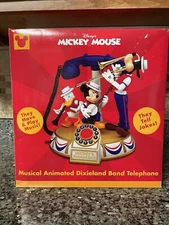 Mickey Mouse Musical Animated Dixieland Band Telephone Goofy Donald Landline