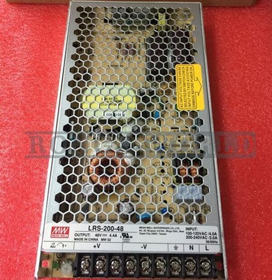 1PC   LRS-200-48 48V 4.4A Switching Power Supply #T2