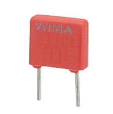 Image of 5x Metallised Polyester Capacitor MKS4 Wima 100nF 100V 7.5mm Ptch 100000pF 0.1uF