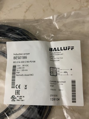 1P BALLUFF BES 516-300-S180-PU-06 159104 Accept counteroffer