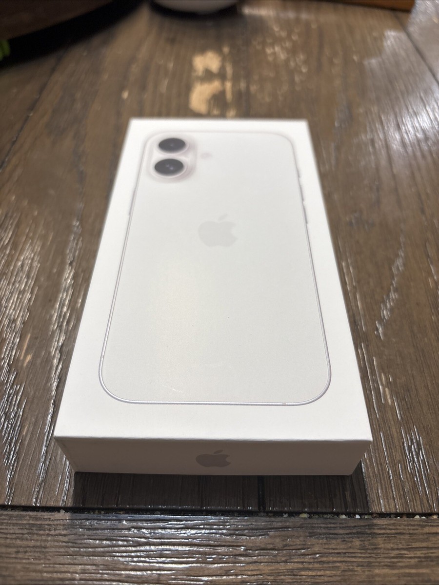 Apple iPhone 16 Plus White 256 GB - Empty Box ONLY | eBay