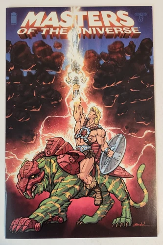 Masters of the Universe #8 (2004, Image) VF/NM Vol 3 He-Man.Org Variant Ltd 500