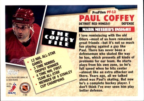 1995-96 Topps đ„
INSERTS đ„
VOUS CHOISISSEZ VOS FAVORIS đ NHL HOCKEY đ„
Cartes - Photo 54 sur 96