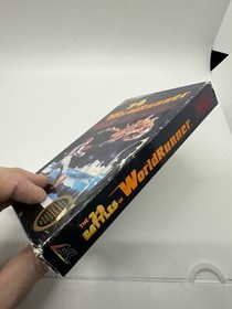 3-D WorldRunner NES Nintendo Game 1987, Complete CIB No Glasses