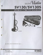 Yamaha SV130 SV130S Silent Violin Original Ov...