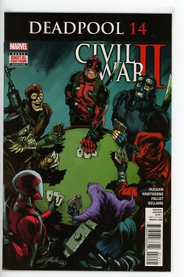 DEADPOOL #14 NEAR MINT 2016 RAFAEL ALBUEQUERQUE COVER 1st PRINT MARVEL b-232