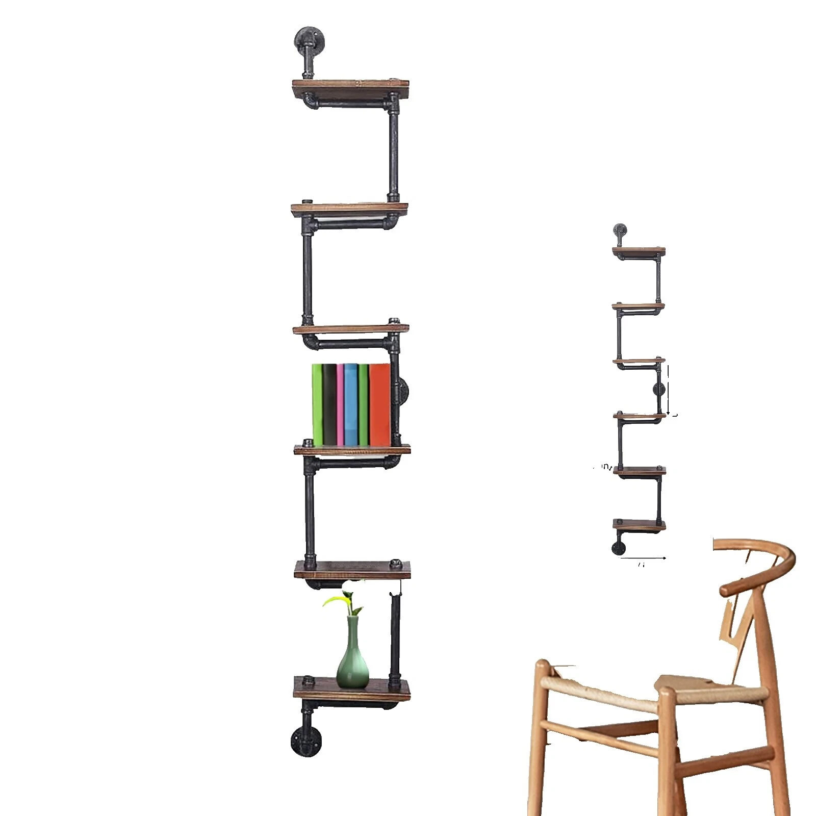 Vintage Bookcases & Shelving