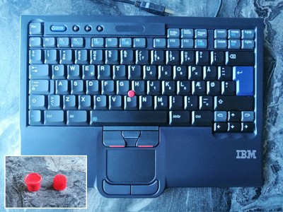 Ibm Lenovo Thinkpad Sk 45 Sk 45rc Ultranav Usb Keyboard Extra Trackpoint Cap Ebay