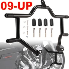Fit For Harley Touring Road Glide Front Highway Engine Guard Crash Bar 2009-2024