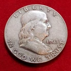 ☆1963 Franklin Silver Half-Dollar☆