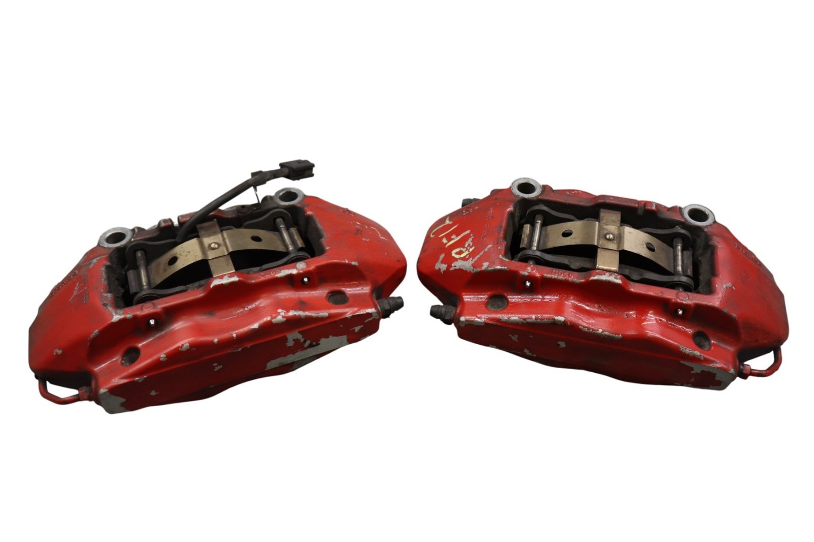 14-17 Maserati Ghibli Front Left & Right Side Brake Calipers Set of 2 Oem