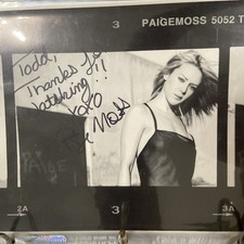 Paige Moss Signed Photo 8x10 Auto Autograph sexy Buffy Hercules See-through top