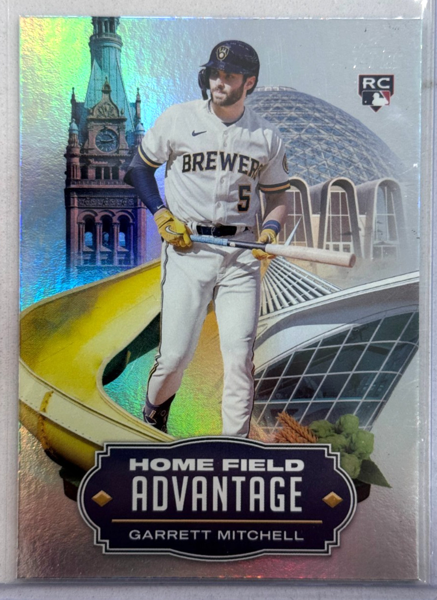2023 Topps Update Series - Home Field Advantage Garrett Mitchell #HA-24 (RC)