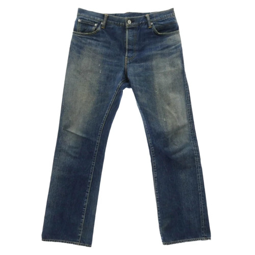 [L] VISVIM Social Sculpture Dry Denim-3 Jeans Pants Trousers Indigo