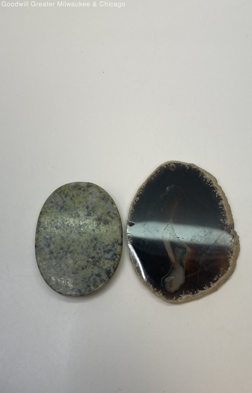 Heena Jasper & Agate Geode Lot 52g