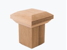C350 3.5-Inch Chamfered Edge Newel Post Cap