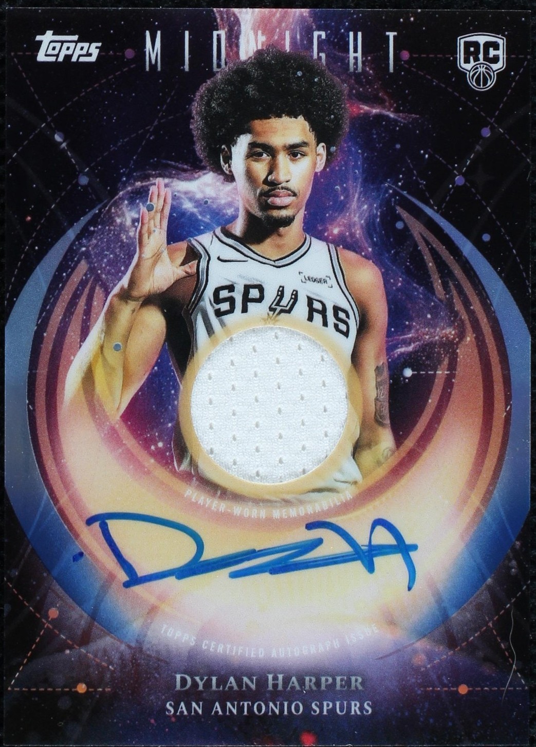 2025-26 Topps Midnight - Rookie Jersey Autographs Dylan Harper