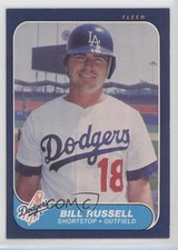 1986 Fleer Bill Russell #142 0t3