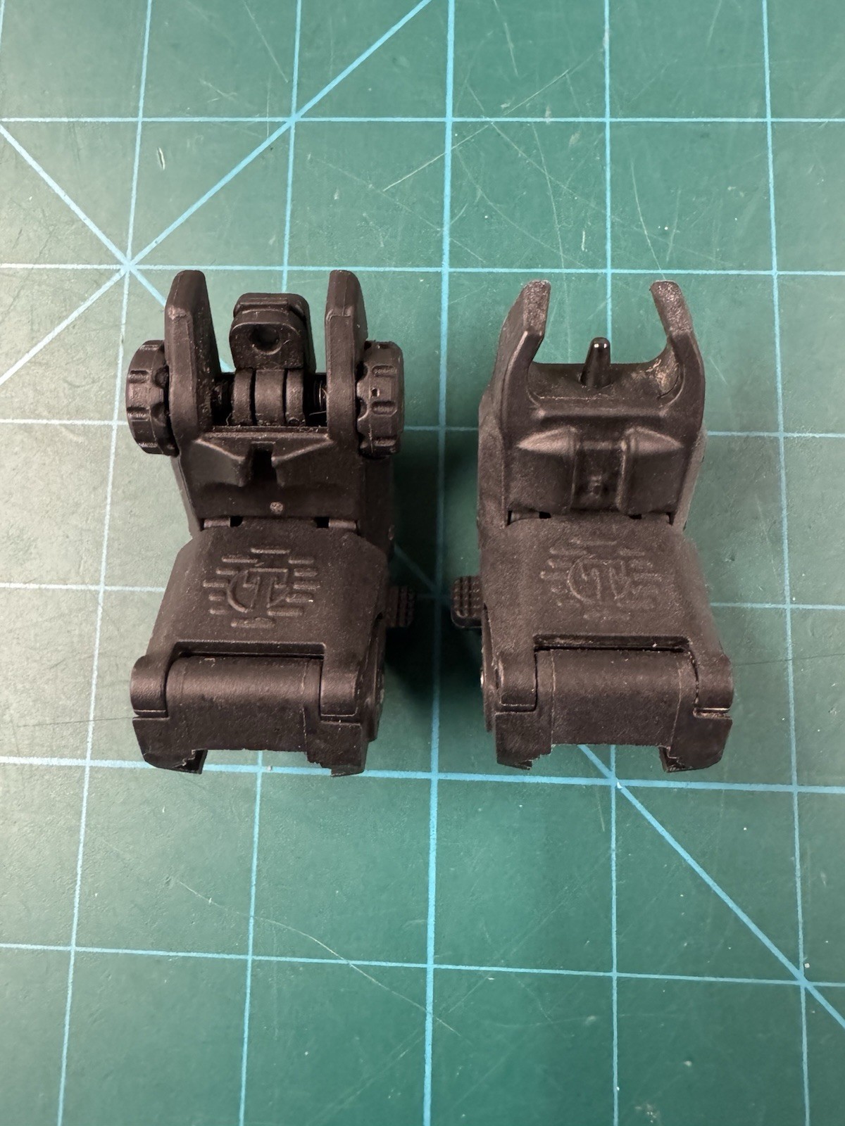 OEM Tippmann TCR flip up tactical sights. RARE!