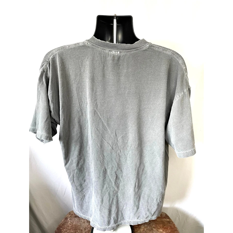 Camiseta Craftsman Gris Ropa de Trabajo Cuello Envejecido Hombre’s XL Foto 2 de 4
