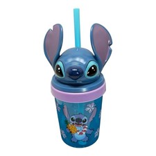 Disney Stitch Cup With Straw Lilo and Stitch Tumbler Straw Cup New Trending