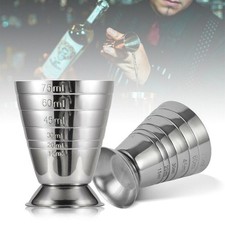 Stainless steel 304 Jigger Shot Shorts Drink Spirit Measure Cup Cocktail