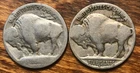Buffalo Nickels Acid Dates 1913-S Type 1 + 1913-D Type 2 Key Date Set