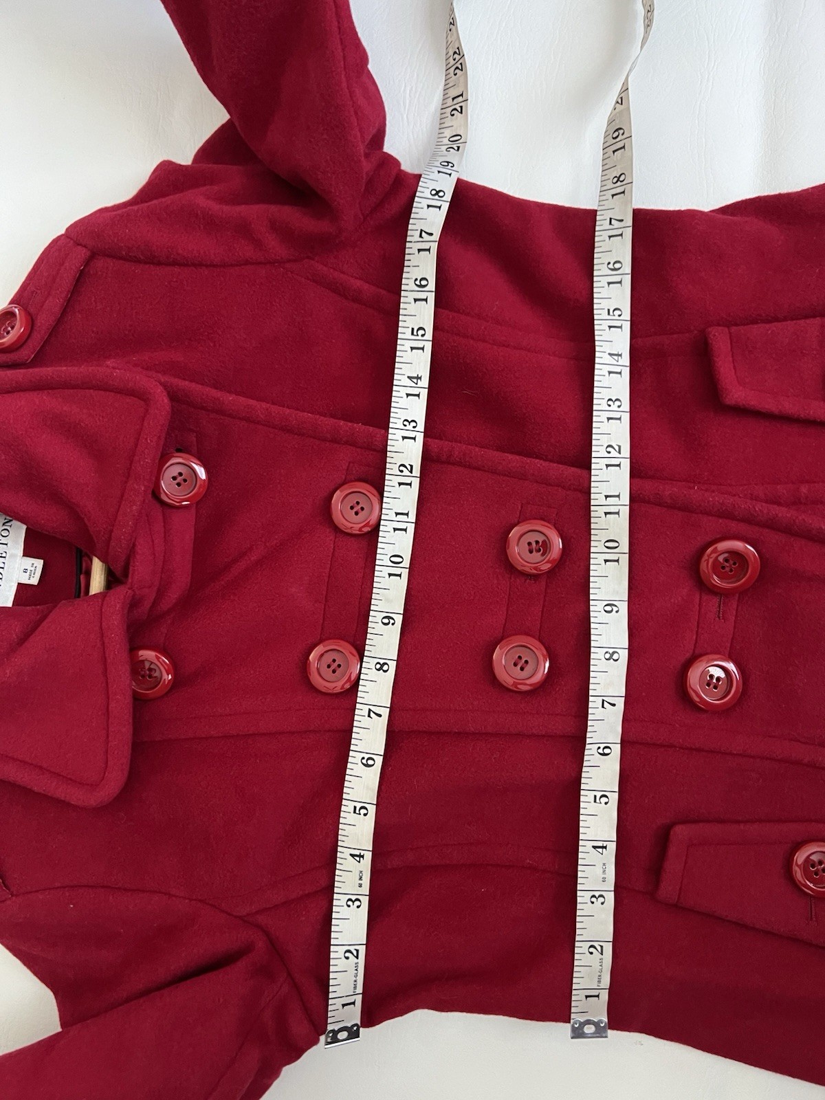 Pendleton Australian Lambswool Blend Cherry Red D… - image 13