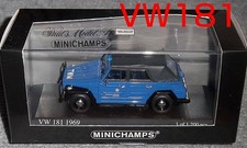 1 43 VW 181 THW Blue Metal 1969