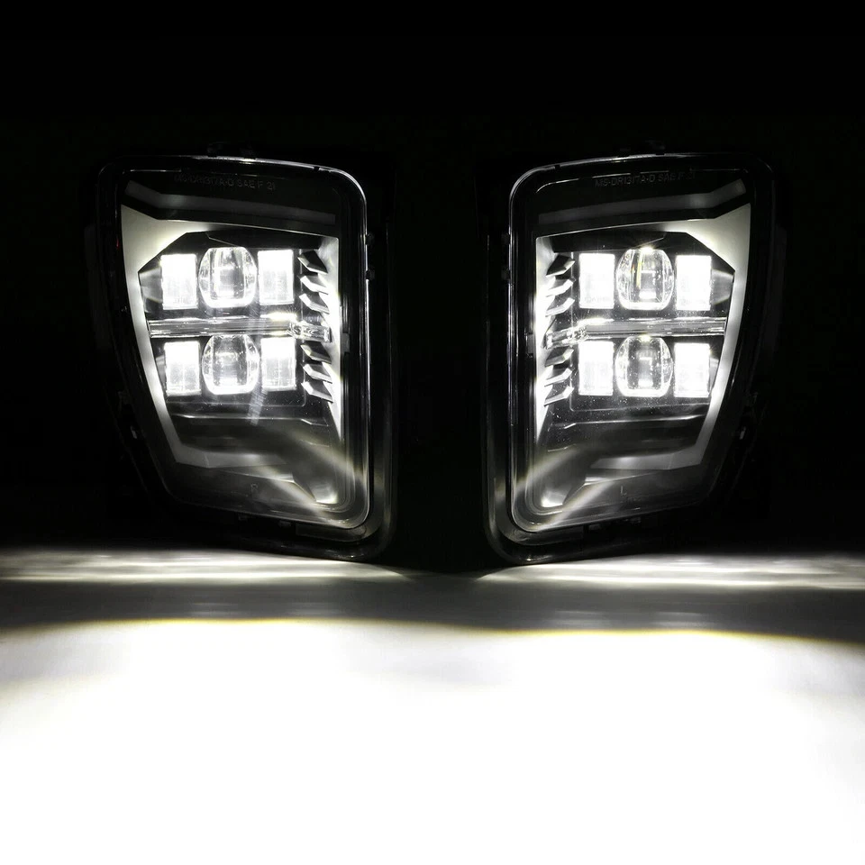 für Dodge Ram 1500 2013-2018 LED Stoßstange Nebelscheinwerfer mit Tagfahrlicht - Bild 2 von 4