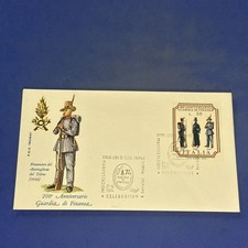 FINANZIERE DEL BATTAGLIONE DEL TEBRO - Busta Primo Giorno FDC