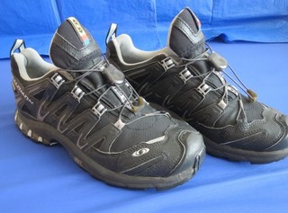 SALOMON GORETEX Damen Wanderschuhe XA PRO 3D ULTRA in Farbe schwarz