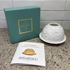 Bernardaud Limoges Porcelain Votive Tea Light Lamp Marriage The Wedding In Box