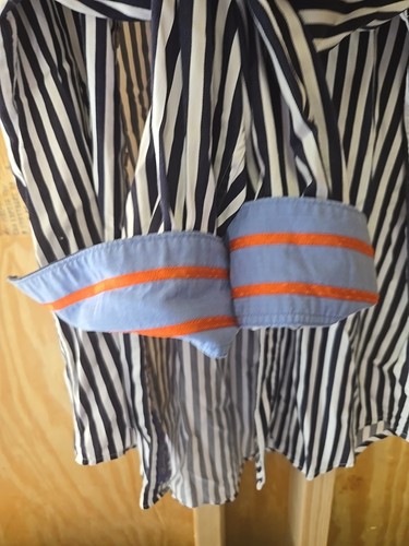 Robert Graham Shirt Mens 2XL Geometric Vertical Striped Button Up Preppy Hipster - Picture 5 of 8