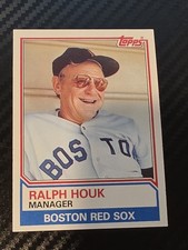 1983 Topps - Ralph Houk #786 Boston Red Sox 