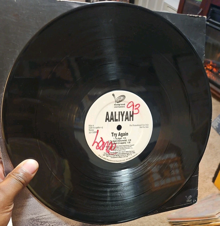 AALIYAH TRY AGAIN PROMO 12" ROMEO MUST DIE - Image 3 of 4