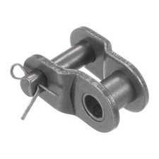 3/8" Pitch Carbon Steel Chain Link Roller Connector for 06C Chain 10 Pcs