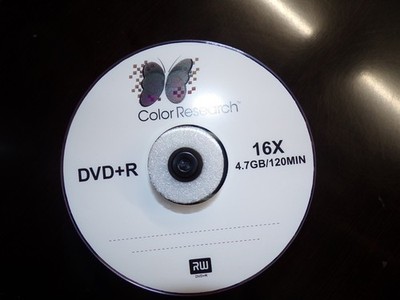 Color Research DVD+R 50 Pack 16X 120 Mins 4.7GB. New.