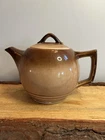 VTG, Mc COY , Tea Pot w/Lid, ART DECO, Brown, USA!