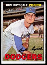 Top 10 Don Drysdale Baseball Cards 23