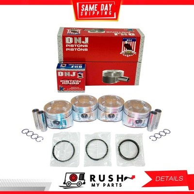 90-92 Piston and Ring Kit For Geo Toyota Corolla 1.6L L4 DOHC 16v DNJ PRK927
