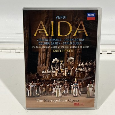 Aida DVD | Verdi Violeta Urmana Daniele Gatti The Metropolitan Opera