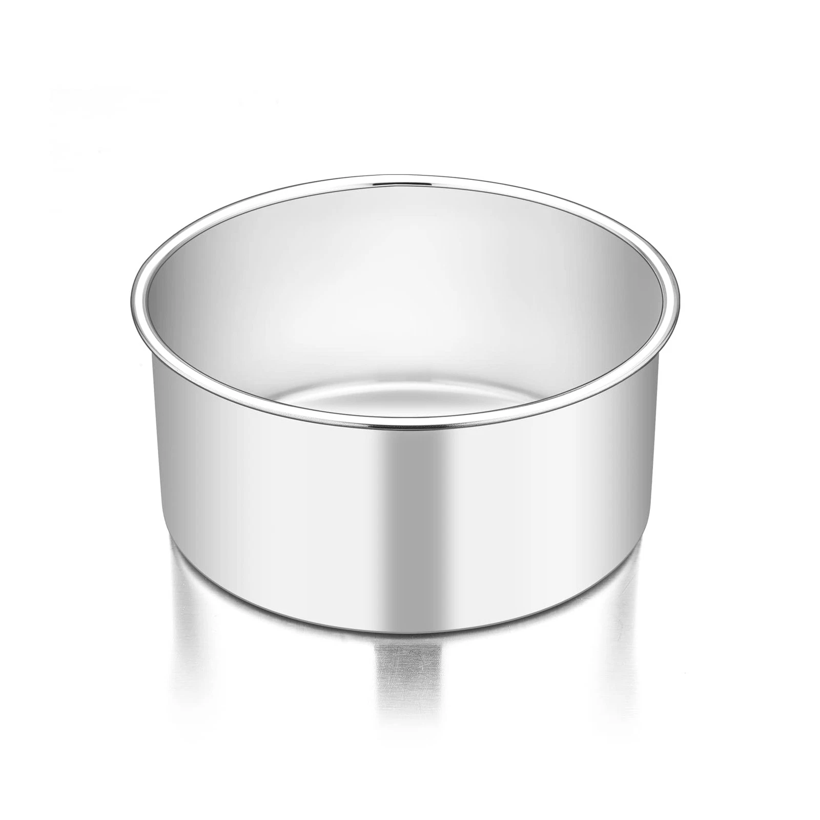 "6 Inch Deep Round Cake Pan, Stainless Steel Baking Pan, Dishwasher Safe"
Opens in a new window or t