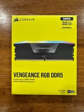 CORSAIR VENGEANCE RGB 32GB 2 x 16GB DDR5 6000Mhz RAM Desktop
