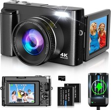 4K Digital Camera for Photography and Video
