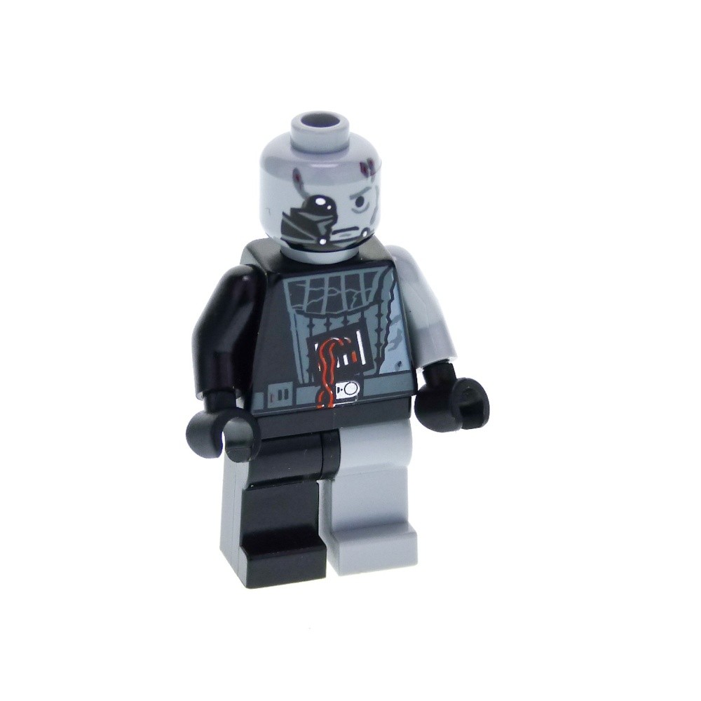 1X Lego Minifigure B-Stock Used Darth Vader Torso Black 973pb0458 Sw0180