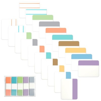 Sticky Index Tabs Book Page - 500Pcs 2 Inch Writable Colored Pages Markers, R...