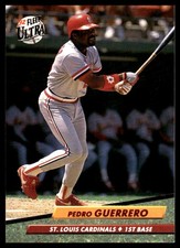 Pedro Guerrero 1992 Ultra #263 Cardinals MLB READ FREE SHIPPING AutographDen