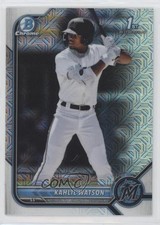 2022 Bowman Chrome Prospects Mega Box Mojo Refractor Kahlil Watson #BCP-3 uk2