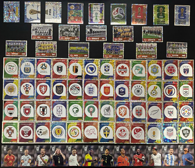 Panini World Cup 2026 Complete 980 USA White Border Set + Full 12 Coca-Cola Set